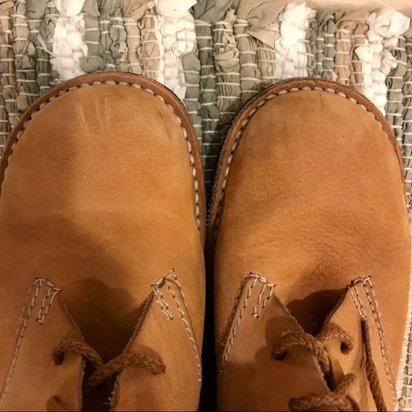 PRIVATELY SOLD!!! Vintage HO2 Studio tan suede leather ankle boots - Picture 10 of 14